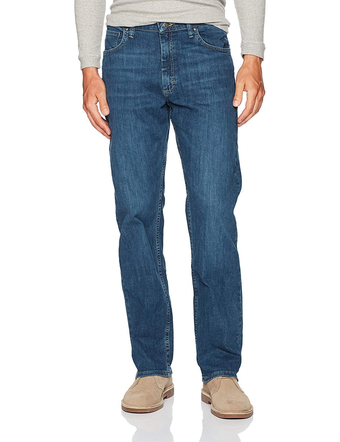 Wrangler - Mens Denim Jeans 52x32 Relaxed-Fit Stretch Flex 52 - Walmart ...