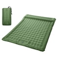 thumbnail image 1 of TOMSHOO Matelas de Couchage Gonflable Double Compact avec Pompe Intégrée, Résistant à l'Eau, Vert Olive, Idéal pour le Camping et la Randonnée, 1 of 7