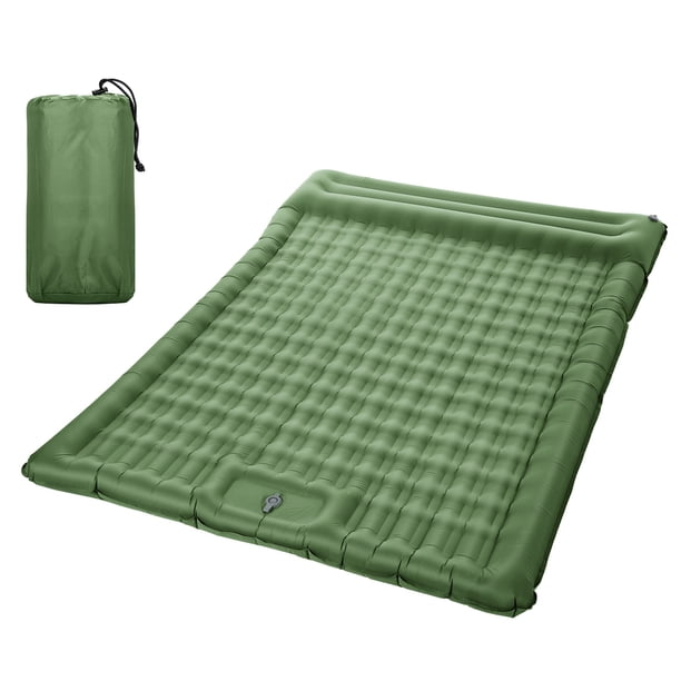 Colchoneta inflable doble para dormir, extra gruesa, 5 pulgadas