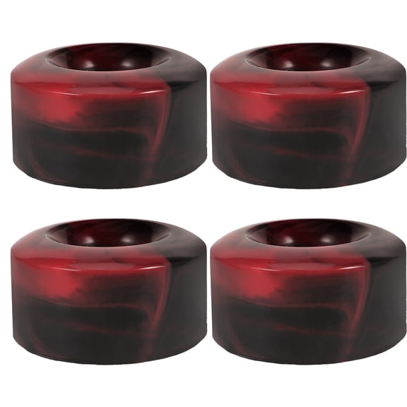 CIMAXIC 4Pcs Trick Skating Wheels With Red Black Mixed Color For Skateboarding Use