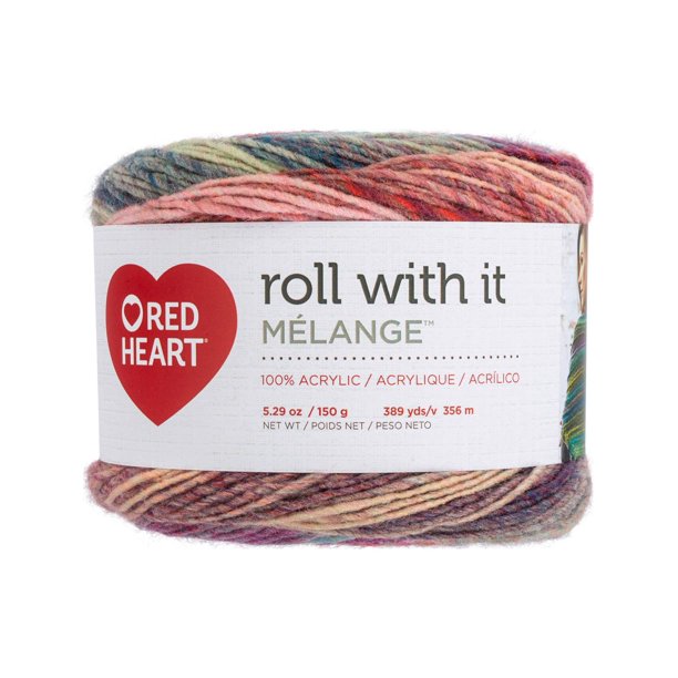 Red Heart Roll With It Melange YarnHollywood
