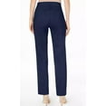 thumbnail image 3 of Jm Collection INTREPID BLUE Women's Curvy-Fit Straight-Leg Pants, US 14S, 3 of 4