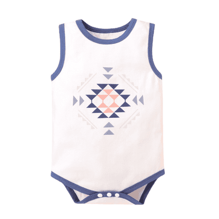 

Infant Boys Bodysuits Cartoon Printed Sleeveless Baby Clothes Newborn Kids Children Loose Fashion Outwear Leisure Spring Summer Rompers Jumpsuits