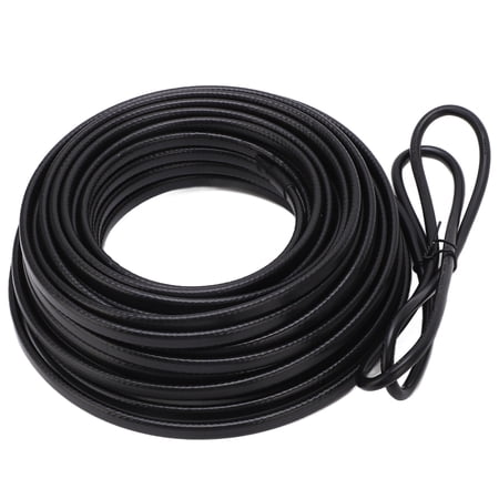 BOKYAN Electric Heating Cable with Explosion Proof Plug Self Regulating Heat Cable for Water Pipe 20 Meters (65.6 ft) EU Plug 220V