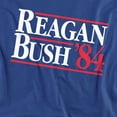 thumbnail image 2 of Reagan Bush 84 Women's Loose Fit Graphic T-Shirt – Casual Short Sleeve, 2 of 6