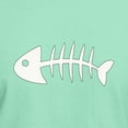thumbnail image 3 of CafePress - Fish Bones T Shirt - Men's Classic Graphic Cotton T-Shirt, 3 of 4