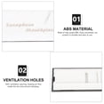 thumbnail image 3 of FUEENIRVA Oboe Reed Organizer White Portable Storage Box Made of High Grade Plastic for Safe Reed Holding, 3 of 8