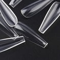 thumbnail image 2 of False Nail Tips Acrylic Coffin Nails,100 PCS Fake Clear Long Full Cover Ballet Nails 10 Sizes (A-False Coffin Nails), 2 of 7