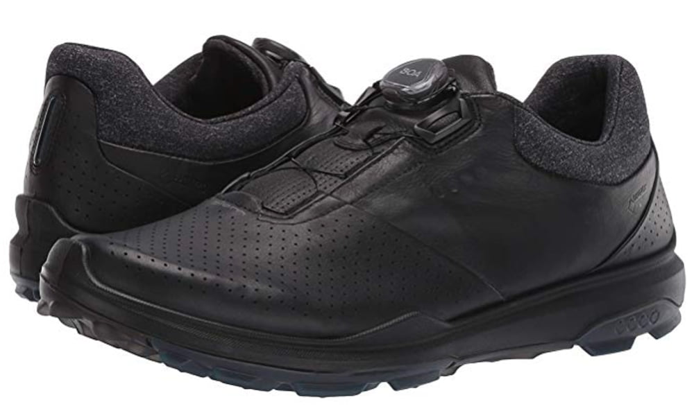 Ecco Mens Biom Hybrid 3 Black Yak Leather Gore-Tex 44 EU 10-10.5 Shoes
