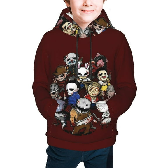 Demon Slayer Kimetsu no Yaiba Kids' Hoodie 3D Print Sweatshirt Soft Pullover Hooded with Big Pockets Fans Gifts for Boys or Girls Medium