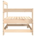 thumbnail image 5 of vidaXL Patio Corner Sofa Solid Wood Pine, 5 of 7