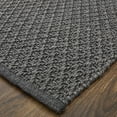 thumbnail image 2 of Feizy Tito Modern Solid, Gray, 8' x 10' Area Rug Stain Fade Resistant Kid Friendly Casual Design Carpet for Living Dining Bed Room, 2 of 8