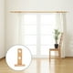 thumbnail image 3 of FELTECHELECTR 2 soportes de madera para barra de cortina de pared, soporte para toallero, 3 of 6