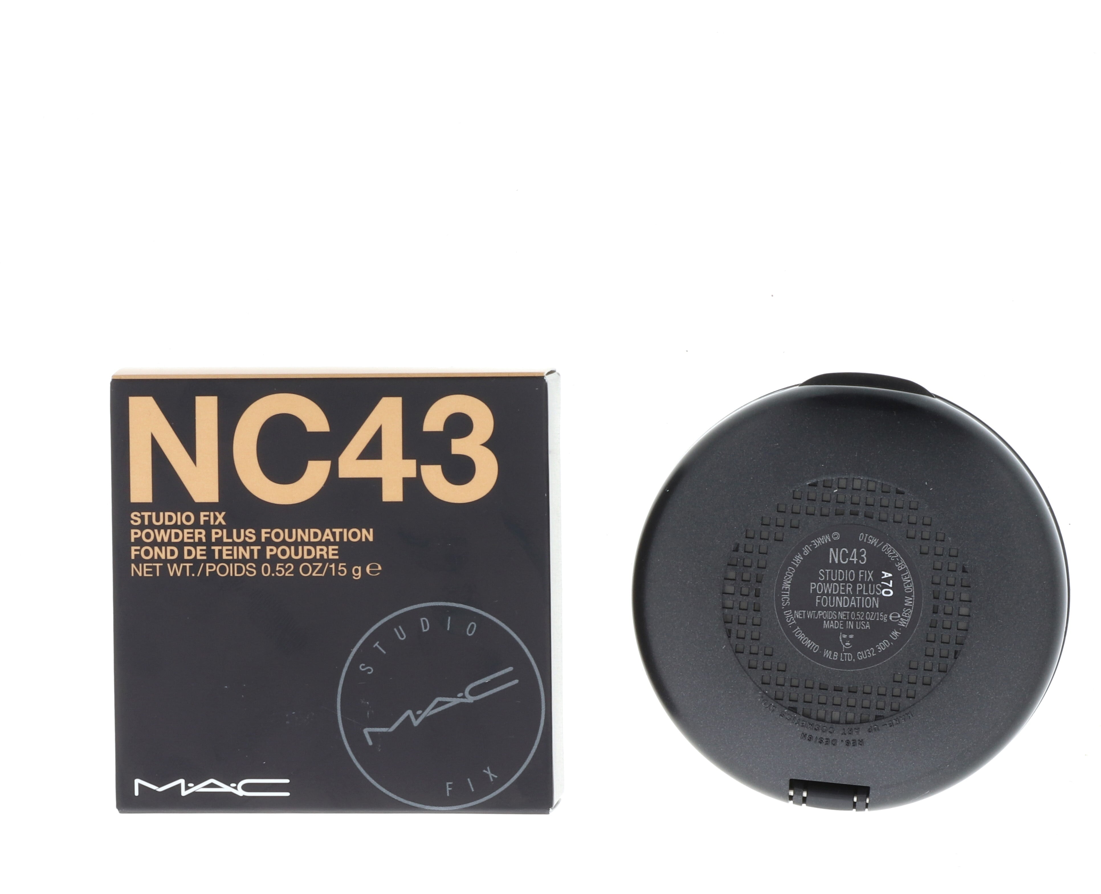 MAC Studio Fix Powder Plus Foundation, NC43 0.52 oz