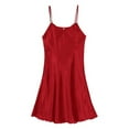 thumbnail image 4 of Esho Women Babydoll Lingerie Sleepwear Mini Dress V Neck Nightgown Pajamas, 4 of 5