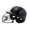 thumbnail image 4 of Vsenkes Baseball Batting Helmet Breathable with for Match Tournament Sports Black, 4 of 9