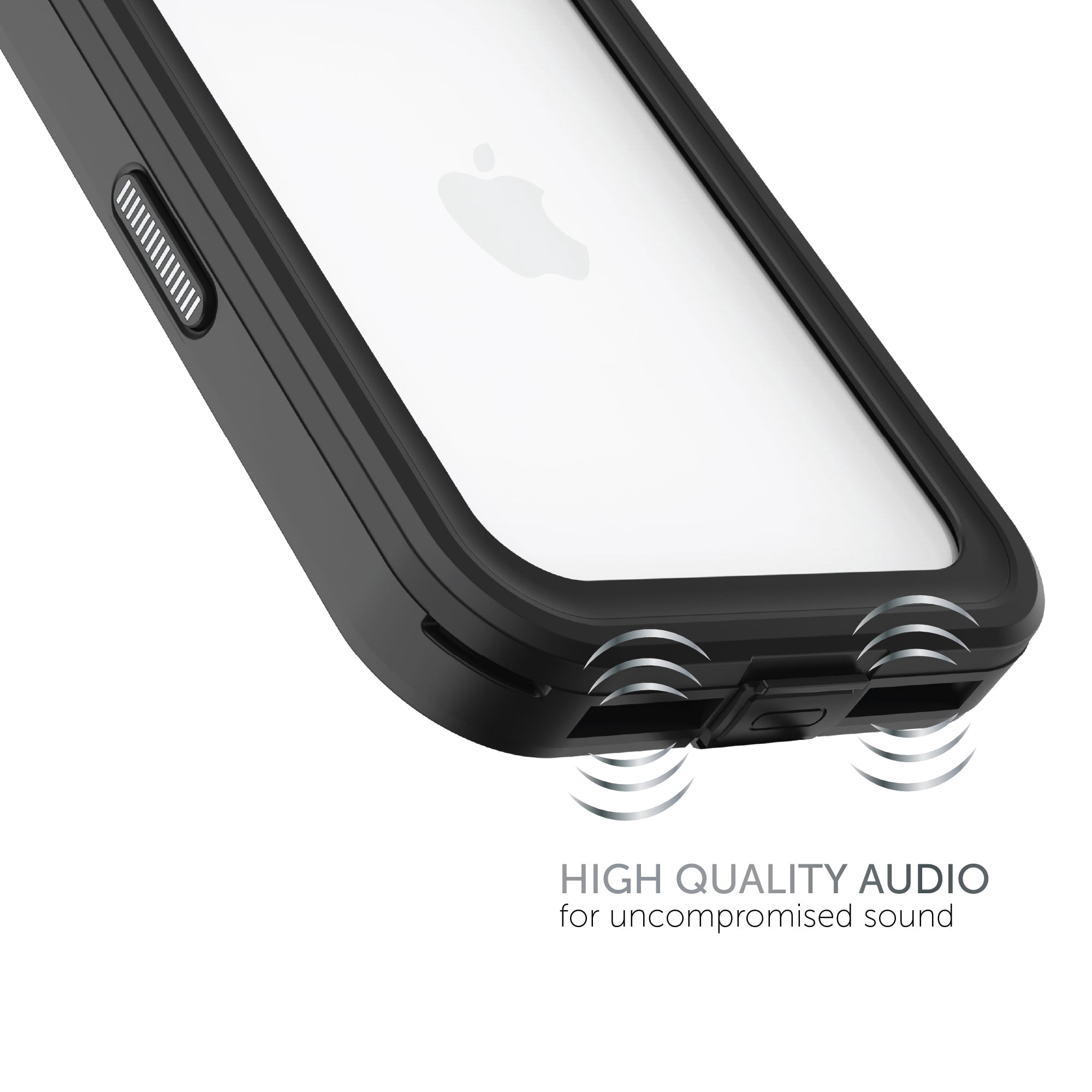 Body Glove Tidal Waterproof Phone Case for iPhone 17 Pro Max - Black/Clear
