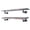 Riverstone Grey, variant on PIPE DECOR Live Edge Wood Shelves with L Shaped Pipe Brackets Boulder Black 36 in.
