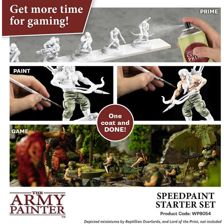 The Army Painter Miniature Paint Kit with 100 Rustproof Mixing Balls,  Nontoxic Acrylic Paint Set (60 Piece) 