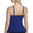 thumbnail image 2 of Solid Alex Underwire Tankini Top DD-Cups Swimsuit, 2 of 3