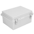thumbnail image 2 of Boîtier Électrique Gris IP67 Résistant aux Intempéries avec Matériel en Acier Inoxydable, 220x170x110mm Boîte de Jonction Résistante aux Chocs pour Usage Intérieur/extérieur – Anti-Poussière, Résistant aux UV et à la Corrosion, Idéal pour, 2 of 6