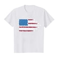 thumbnail image 6 of Byoo Toddler Girl Patriotic Fighter Jet Flag Tee Shirt 4th Of July Independence Day Short Sleeve Tshirt, 6 of 6