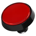 thumbnail image 1 of 60mm Big Round Flat Button LED Light 3 Foot Switch Crane Machine Game Console for  Gaming, 1 of 7