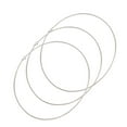 thumbnail image 2 of Chain Necklace,3Pcs Titanium Steel Necklace Titanium Steel Necklace Curb Link Chain Innovative Solution, 2 of 8