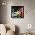 thumbnail image 4 of Kitty Glam Drink Canvas Print Cats Wall Art by Art Remedy, Black Frame, 24 x 24, 4 of 6