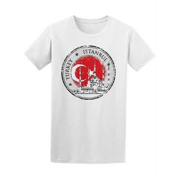 Istanbul Turkey T-Shirt Men -Image by Shutterstock, Male 3X-Large