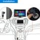 thumbnail image 4 of Reproductor Multimedia para Coche, Estéreo Portátil para Coche de 7 Pulgadas 5.0, Pantalla Tálil Hd para CarPlay, USB Consistencia de Marcha Atrás, 4 of 7