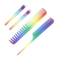 thumbnail image 1 of Peine de peluquería, peine para peinar el cabello, clip de pico de pato, juego de peine para cortar el cabello, parte superior de la línea, 1 of 9