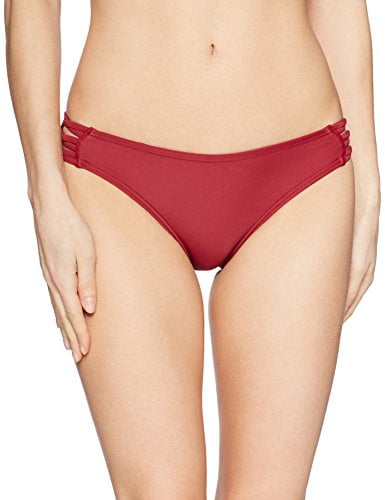 ruched bikini bottom full coverage