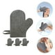 thumbnail image 4 of 4 guantes de baño cómodos para sauna, guantes exfoliantes, manoplas a prueba de calor para sauna, 4 of 5