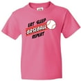 thumbnail image 3 of Inktastic Eat, Sleep, Baseball, Repeat Youth T-Shirt, 3 of 5