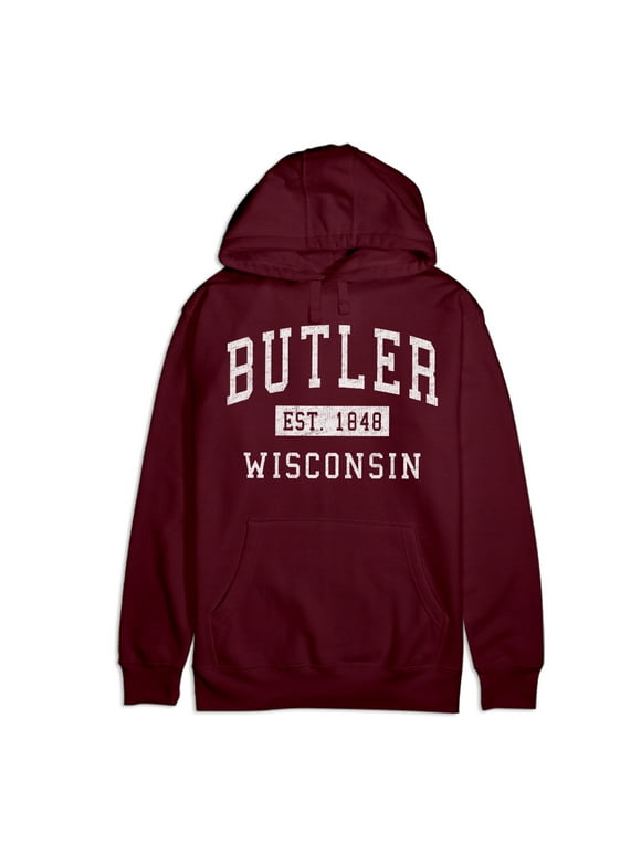Butler Wisconsin Classic Established Premium Cotton Hoodie