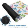 thumbnail image 6 of Long Mouse Pads for Desk,White Cartoon Colorful Dinosaurs Pattern Desk Mats on Top Of Desks, Desk Mouse Pad Extra Large with 3mm Non-Slip Base and Stitched Edge for Gaming,Office,Work,Home 31.5"x15.7", 6 of 6