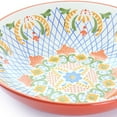 thumbnail image 5 of Laurie Gates California Designs Tierra 10.5In Stoneware Pasta Bowl in Red, 5 of 5