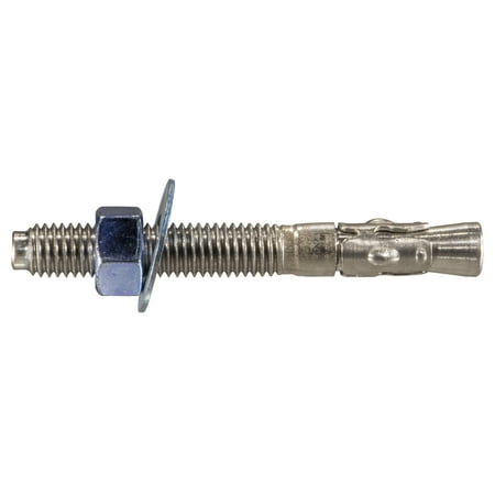 

1/2 -13 x 4-1/4 18-8 Stainless Concrete Wedge Anchors (10 pcs.)