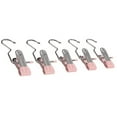 thumbnail image 5 of Mosey 5Pcs Hat Pants Storage Hanging Hook 360-degree Rotating Multipurpose Non-slip Metal Hanger Clips Closet Organization, 5 of 8