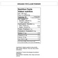 thumbnail image 2 of Yupik Organic Psyllium Husk Powder 95% 40 Mesh 2 × 1 kg, 2 of 2
