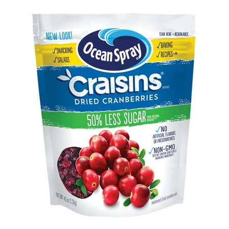 Product of Ocean Spray Reduced Sugar Craisins, 43 oz. [Biz