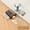 silver, variant on Keyless Invisible Door Lock,Sleek Single Side Lock for Enhanced Privacy and Security