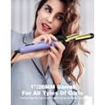 thumbnail image 2 of Rotating Curling Iron 1 1/4 Inch, Automatic Curling Iron with Extra-Long Barrel, Dual Voltage Self Curling Wand 1.25" Hair Curle, 2 of 10