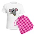 thumbnail image 5 of CafePress - Hungry Koala Women's Light Pajamas - Women's Short Sleeve Print T-Shirt and Pants Light Cotton Pajama Set, 5 of 7
