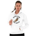 thumbnail image 3 of Otter This World Adorable Animal Hoodie Sweatshirt Women Men Brisco Brands S, 3 of 6