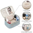 thumbnail image 4 of Bolsa de maquillaje Wandering Nature Travel Organizer de piel vegana, 4 of 7