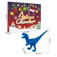 thumbnail image 1 of Mini dinosaurio de 24 piezas para niños, figuras de animales de simulación, calendario de adviento de Navidad, juego de dinosaurios, regalo de Navidad, 1 of 4
