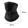 thumbnail image 2 of Polainas para el cuello, mascarilla, bufanda, protección contra el polvo y el sol, fresco y ligero, resistente al viento, transpirable, 2 of 5