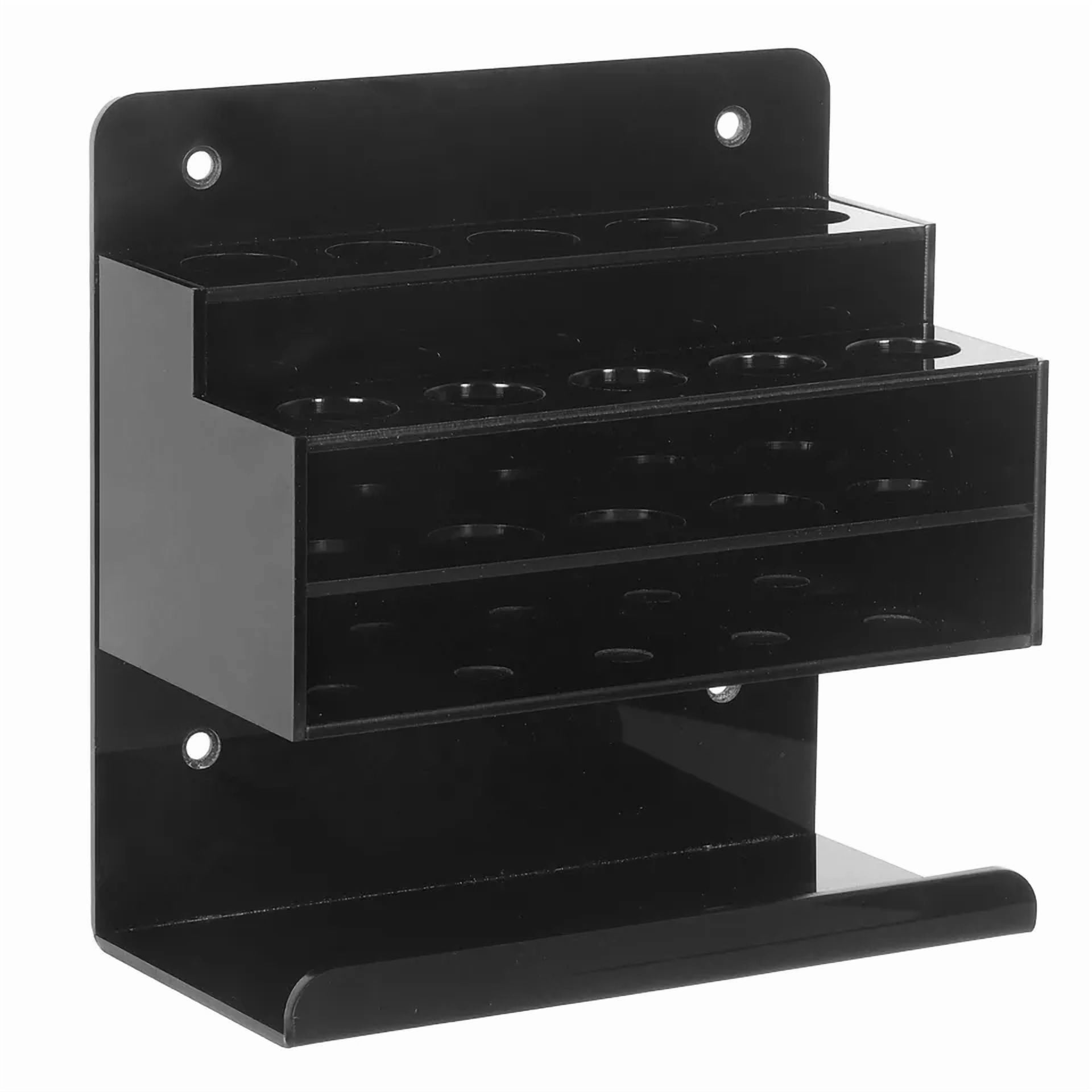 Dry Erase Marker Holder W/ 10 Slots & Eraser Tray, Whiteboard Marker Holder Rack
